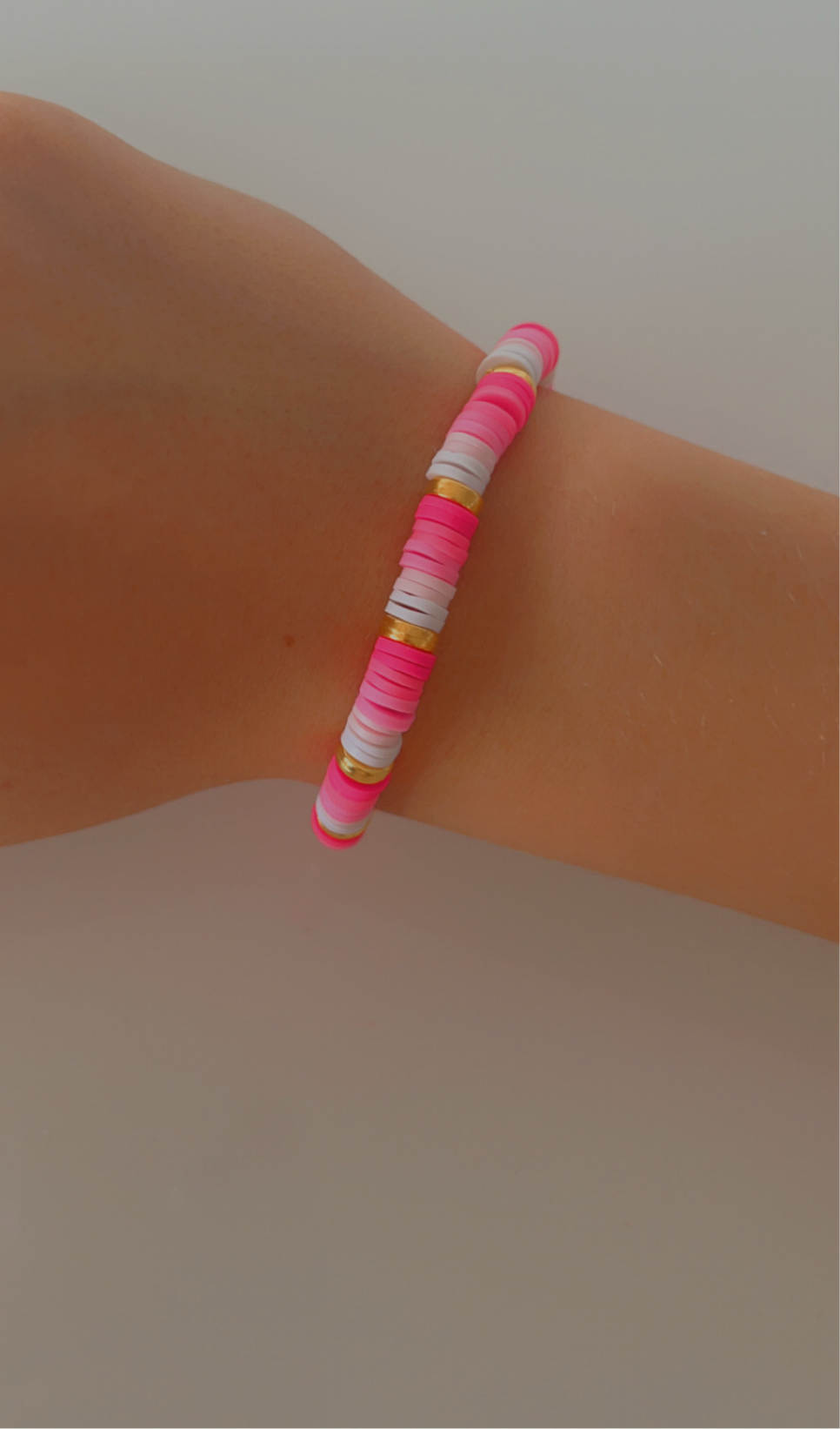 Pink gradient bracelet π